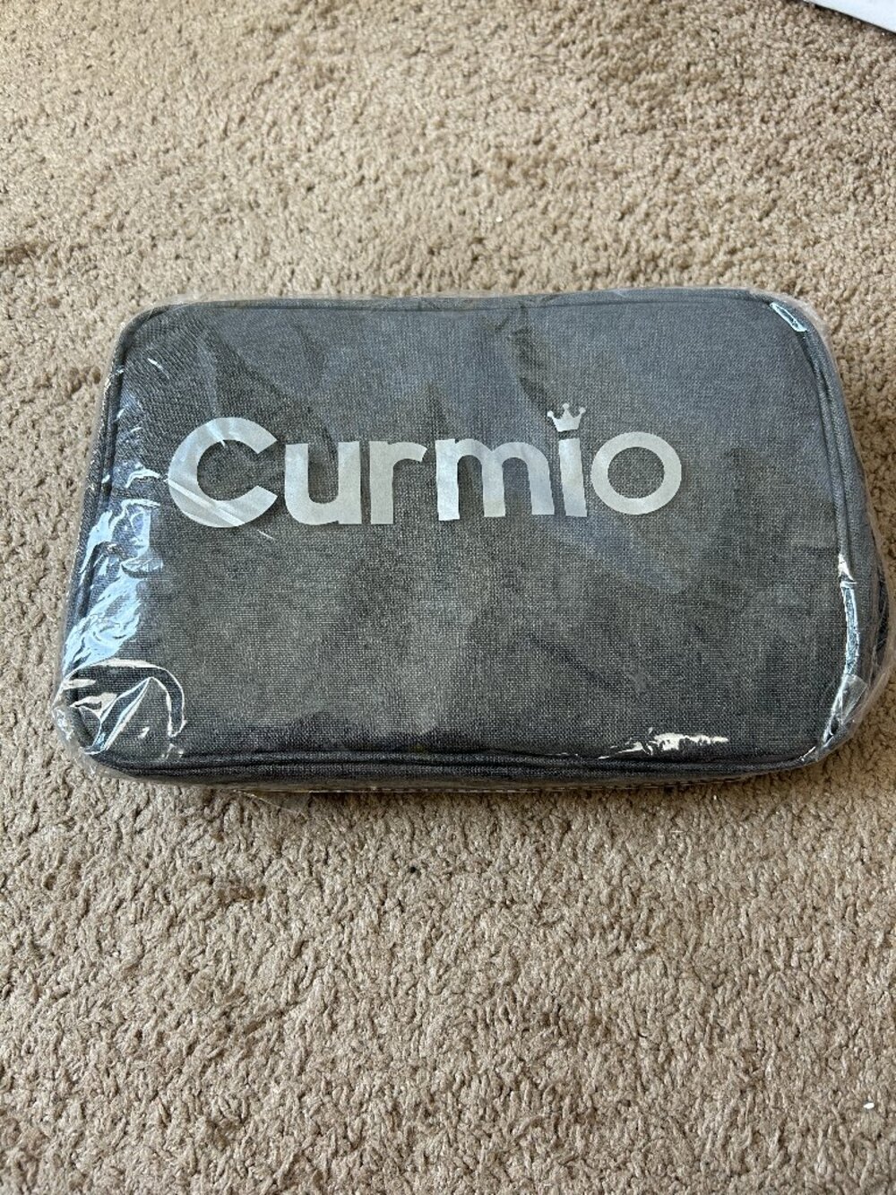 Curimo Pill bottle organizer Medical Bag with lock NEW